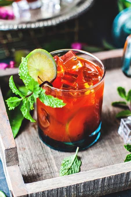Thai Tea with Lime